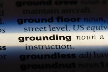 Topraklama Word'de bir sözlük. Topraklama kavramı