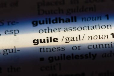 bir sözlüğü'ndeki sözcüğü guile. Guile kavramı
