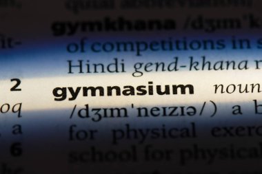 spor salonu Word'de bir sözlük. spor salonu konsept