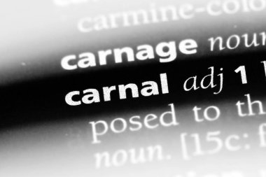 bir sözlüğü'ndeki cinsel sözcüğü. cinsel kavramı