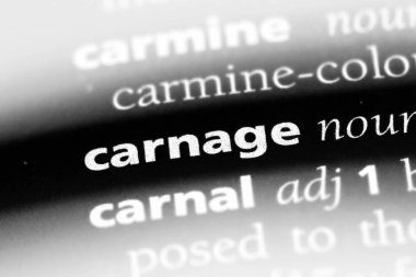 katliam Word'de bir sözlük. katliam kavramı