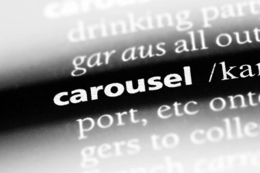 Atlıkarınca Word'de bir sözlük. Atlıkarınca kavramı