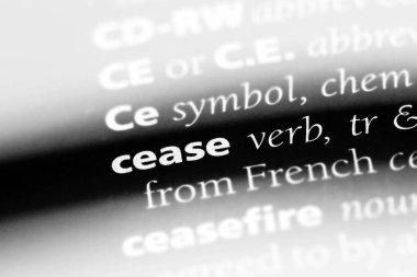 bir sözlüğü'ndeki sözcüğü bir son verin. kavram ateşkes