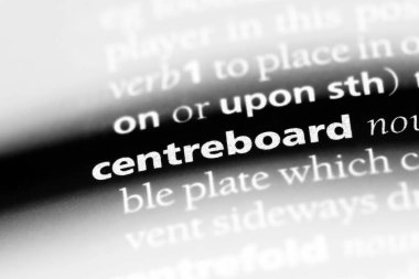 centreboard Word'de bir sözlük. centreboard kavramı