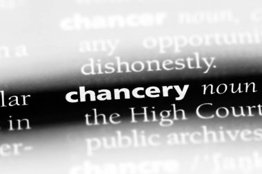 Mahkeme Word'de bir sözlük. Mahkeme kavramı