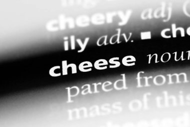 peynir Word'de bir sözlük. peynir kavramı