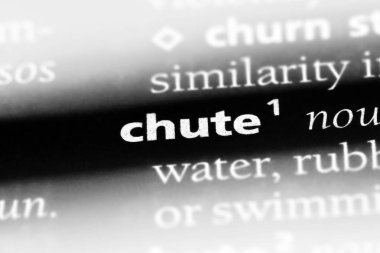 bir sözlüğü'ndeki sözcüğü oluk. paraşüt kavramı