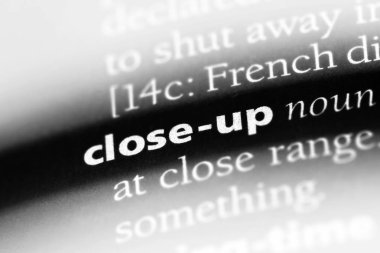 sözcüğü sözlüğe kapatın. kavram kapatın