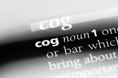 COG Word'de bir sözlük. COG kavramı