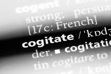 bir sözlüğü'ndeki sözcüğü mütalaa. kavram mütalaa