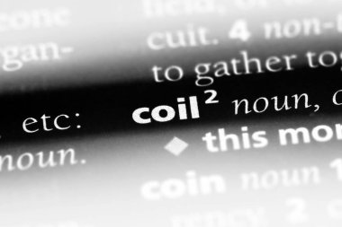 bobin Word'de bir sözlük. bobin kavramı