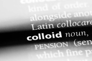 bir sözlüğü'ndeki albüminkolloid sözcüğü. albüminkolloid kavramı