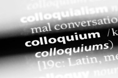 Kolokyum Word'de bir sözlük. Kolokyum kavramı