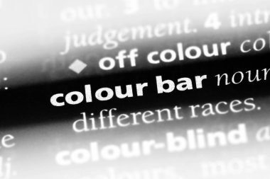 Renk çubukları Word'de bir sözlük. Renk çubukları kavramı