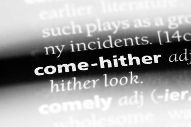 bir sözlüğü'ndeki gel-hiter sözcüğü. Gel-hiter kavramı