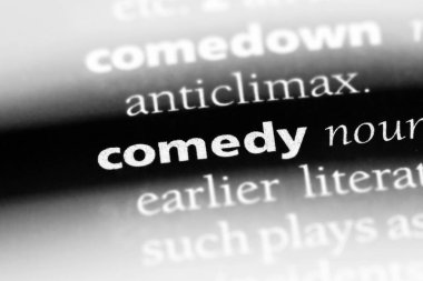 komedi Word'de bir sözlük. komedi kavramı