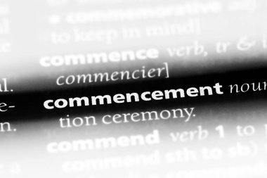 başlama Word'de bir sözlük. başlama kavramı