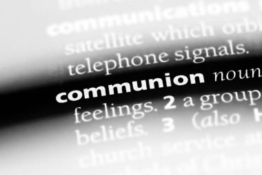 cemaat Word'de bir sözlük. cemaat kavramı