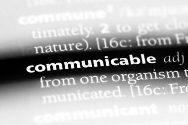 bir sözlüğü'ndeki bulaşıcı sözcüğü. bulaşıcı kavramı