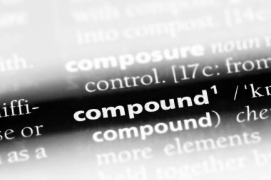 bileşik kelimenin Sözlükteki. bileşik kavramı