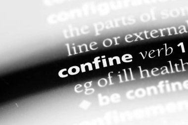 bir sözlüğü'ndeki sözcüğü hapsedin. kavram sınırlandırmak