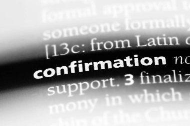 bir sözlüğü'ndeki onay sözcüğü. onay kavramı