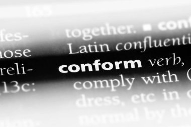 bir sözlüğü'ndeki sözcüğü uygun. kavram uygun