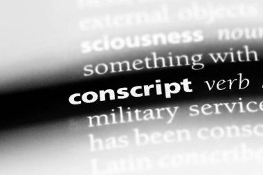 Askerlik tek kelimeyle bir sözlük. Askerlik kavramı