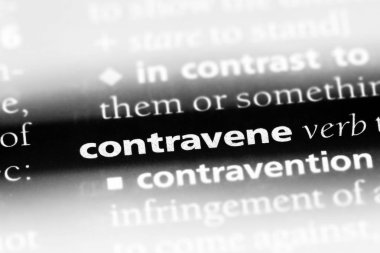 bir sözlüğü'ndeki sözcüğü aykırı. kavram aykırı