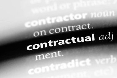 Sözleşme tek kelimeyle bir sözlük. Sözleşme kavramı