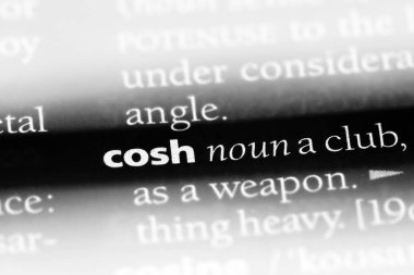Cosh Word'de bir sözlük. Cosh kavramı