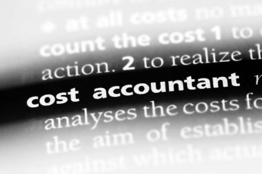 maliyet muhasebeci Word'de bir sözlük. maliyet muhasebeci kavramı