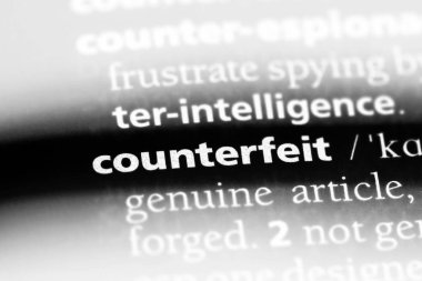 sahte tek kelimeyle bir sözlük. sahte kavramı