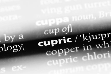 kuprik tek kelimeyle bir sözlük. kuprik kavramı