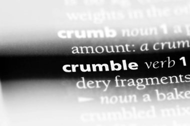 bir sözlüğü'ndeki sözcüğü parçalamak. kavram parçalamak