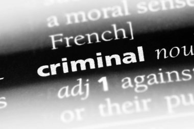 suç sözcük sözlüğe. suç kavramı