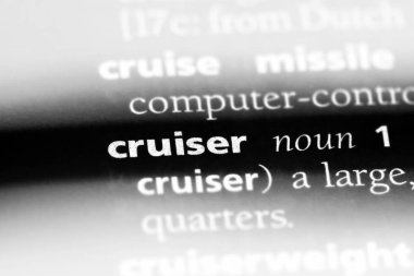 Kruvazör Word'de bir sözlük. Kruvazör kavramı