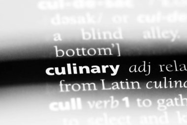 Mutfak tek kelimeyle bir sözlük. mutfak konsepti