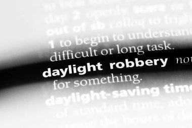 Günışığı soygun bir sözlük tek kelimeyle. Günışığı soygun kavramı