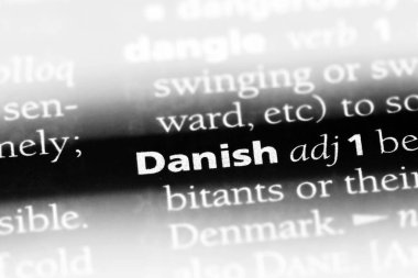 Danimarka sözcük sözlüğe. Danimarka kavramı