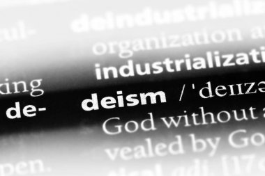 deizm Word'de bir sözlük. deizm konsepti