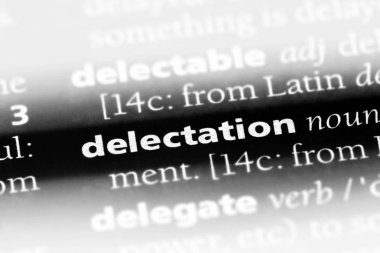 zevk Word'de bir sözlük. zevk kavramı