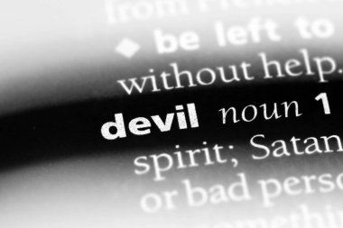 Şeytan sözcüğü sözlüğe. Şeytan kavramı