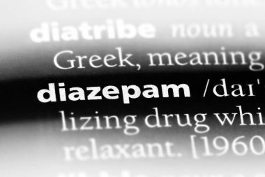 diazepam Word'de bir sözlük. diazepam kavramı