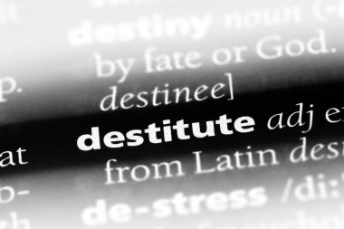 bir sözlüğü'ndeki muhtaç sözcüğü. yoksul kavramı