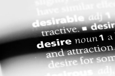 bir sözlüğü'ndeki sözcüğü arzu. arzu kavramı