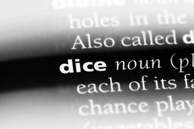 zar Word'de bir sözlük. zar kavramı