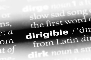 zeplin Word'de bir sözlük. zeplin kavramı