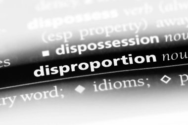 bir sözlüğü'ndeki oransızlık sözcüğü. oransızlık kavramı