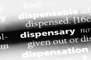 dispanser Word'de bir sözlük. dispanser kavramı